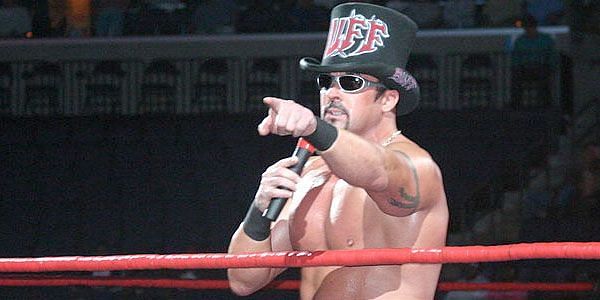 Buff Bagwell didn't conduct himself as a professional during the fading days of WCW.